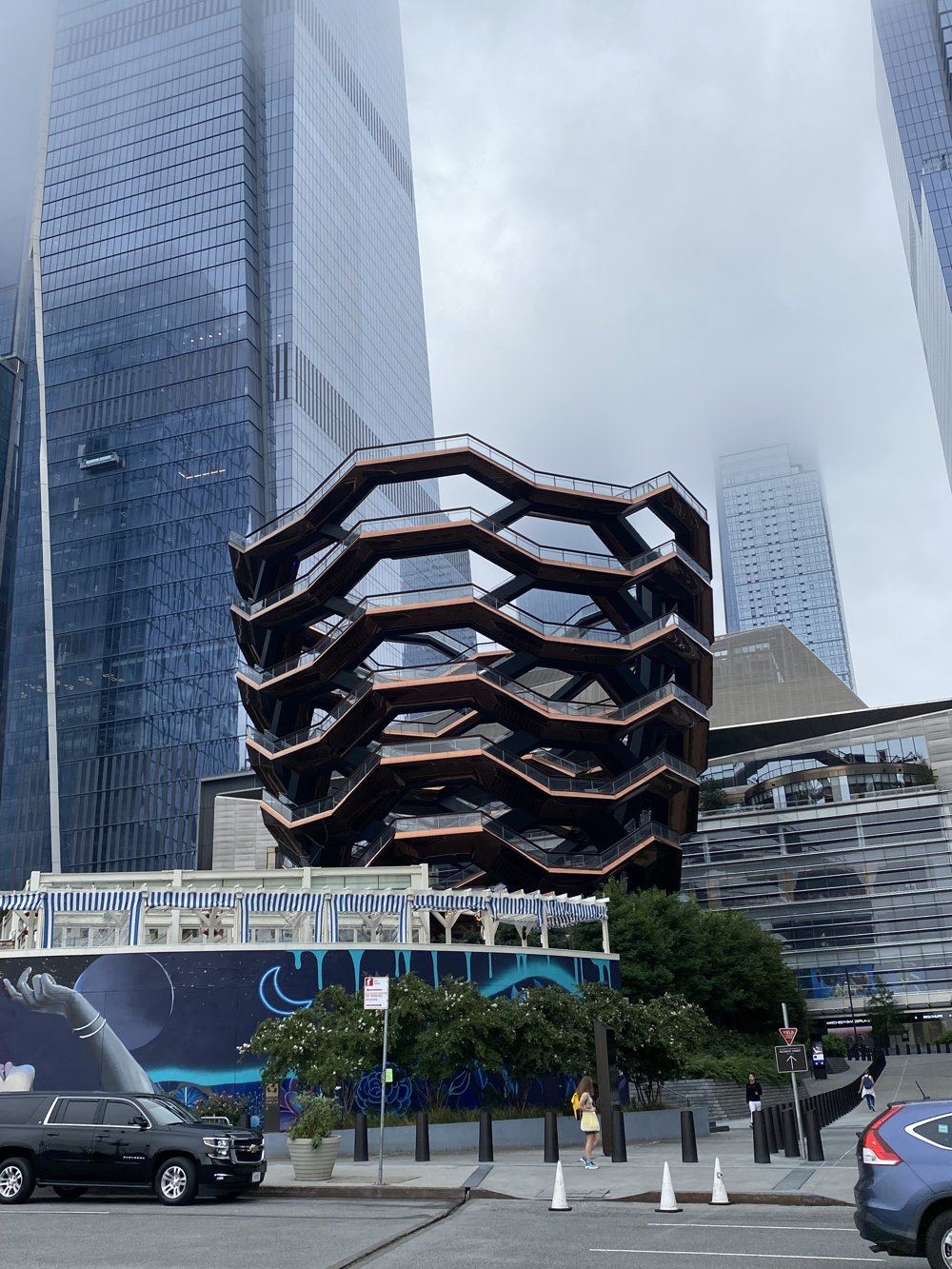 The Vessel structure at Hudson Yards
